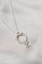Heliophilia Silver Collar de Plata Esterlina 925 con Circonio